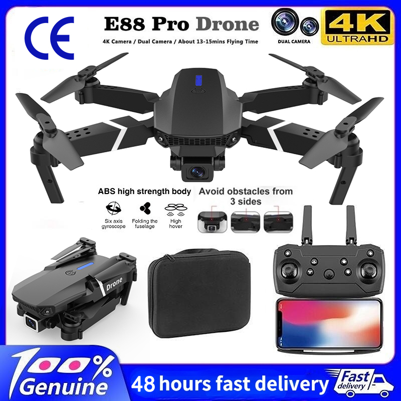 Drone Kit Tricopter - 2026年新製品 E88pro プロフェッショナル ノーカメラ RC ミニドローン