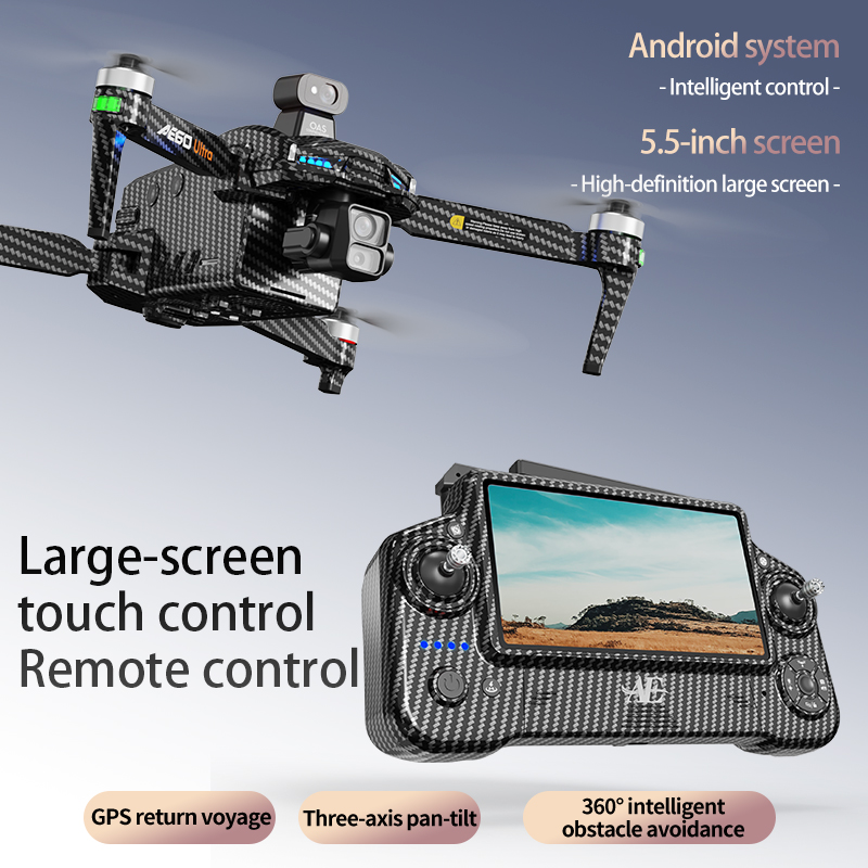 AE60 GPSドローン プロフェッショナル 8Kカメラ 3 - Drone Kit Professional のレビューと価格