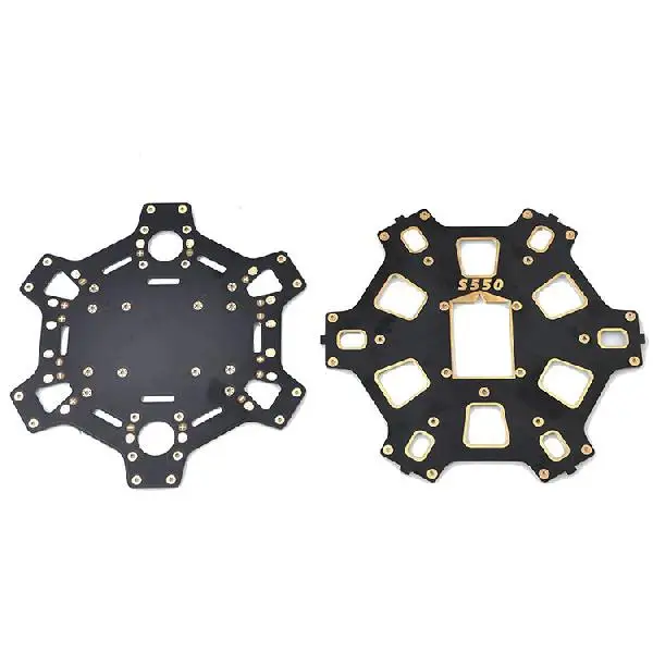 S550 F550 500 アップグレードヘキサコプターフレ - Drone Kit Hexacopter のレビューと価格