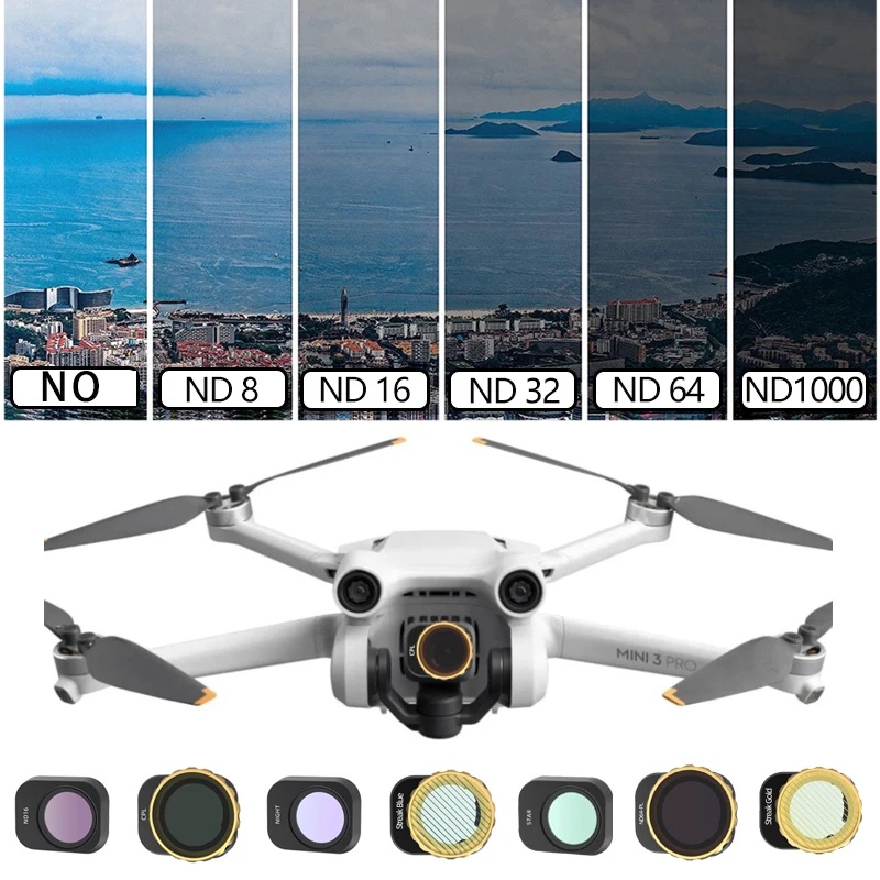 DJI Mini 3 Pro用ドローンフィルター カメラレン - Drone Kit With Camera のレビューと価格